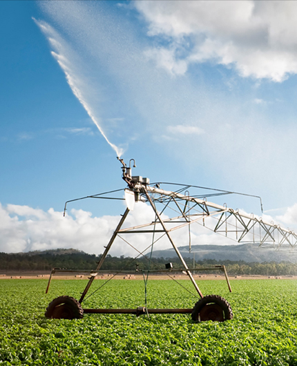Bomba de água solar para irrigação