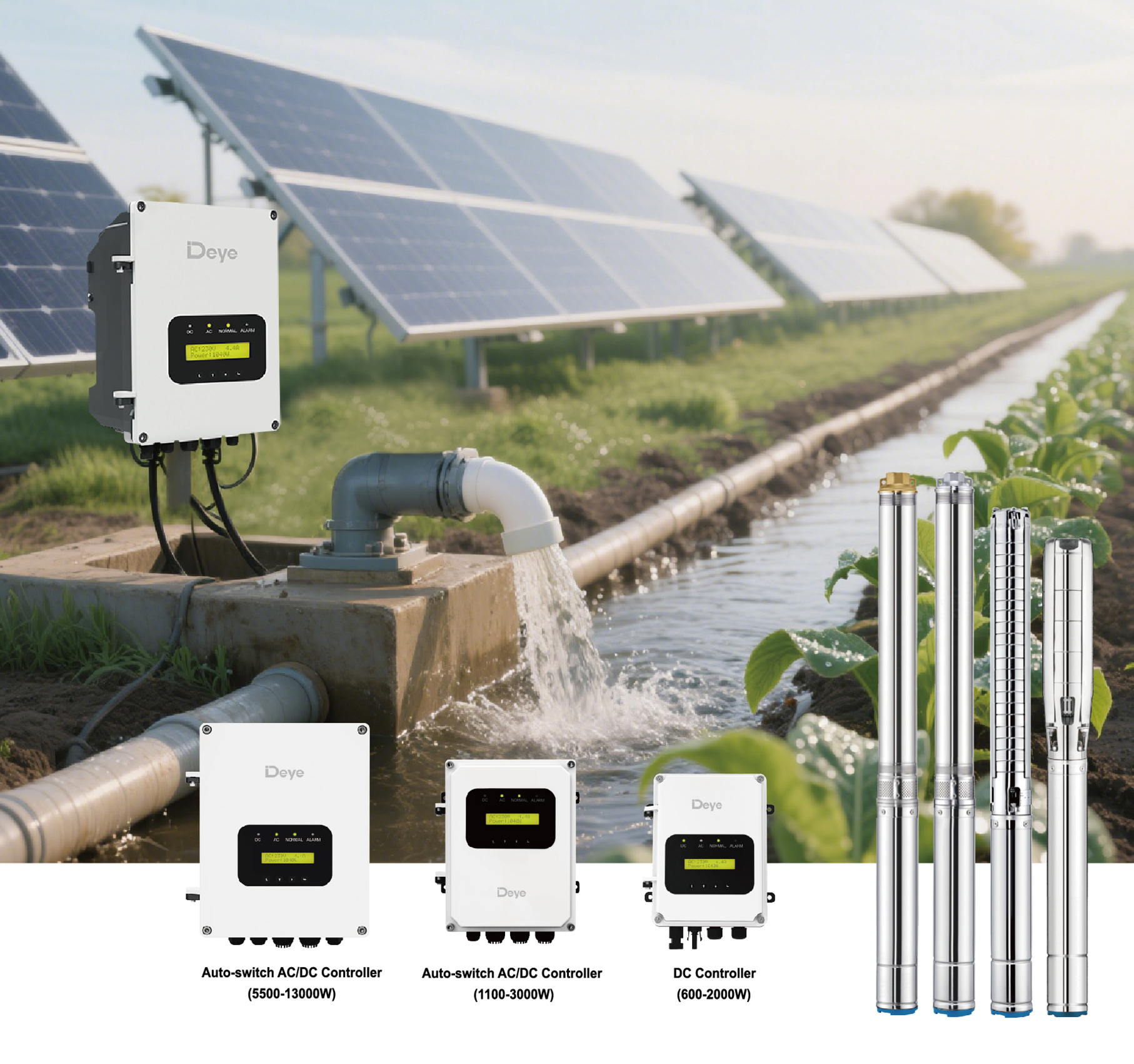 Bomba Submersível Solar