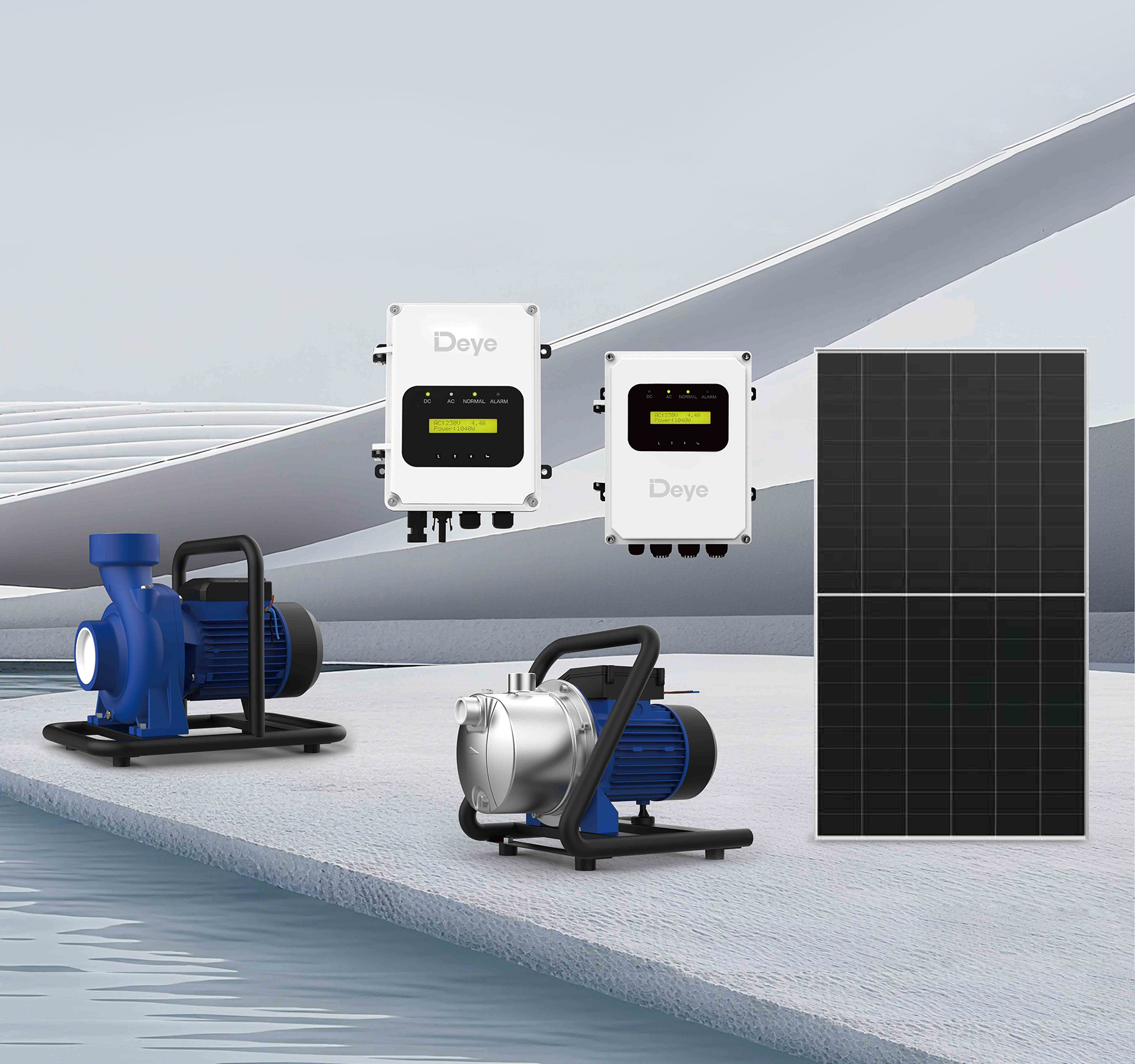 Bomba de superfície solar
